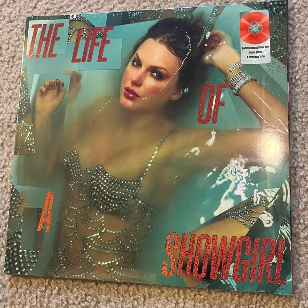 Taylor Swift’s The Life of a Showgirl Vinyl Record